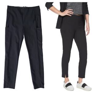 ATHLETA Black Slim Wander Pant Size 6 High Waist Casual Commuter Pockets